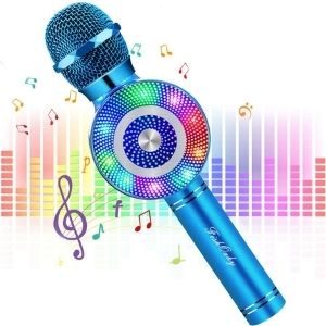 FishOaky Karaoke Microphone